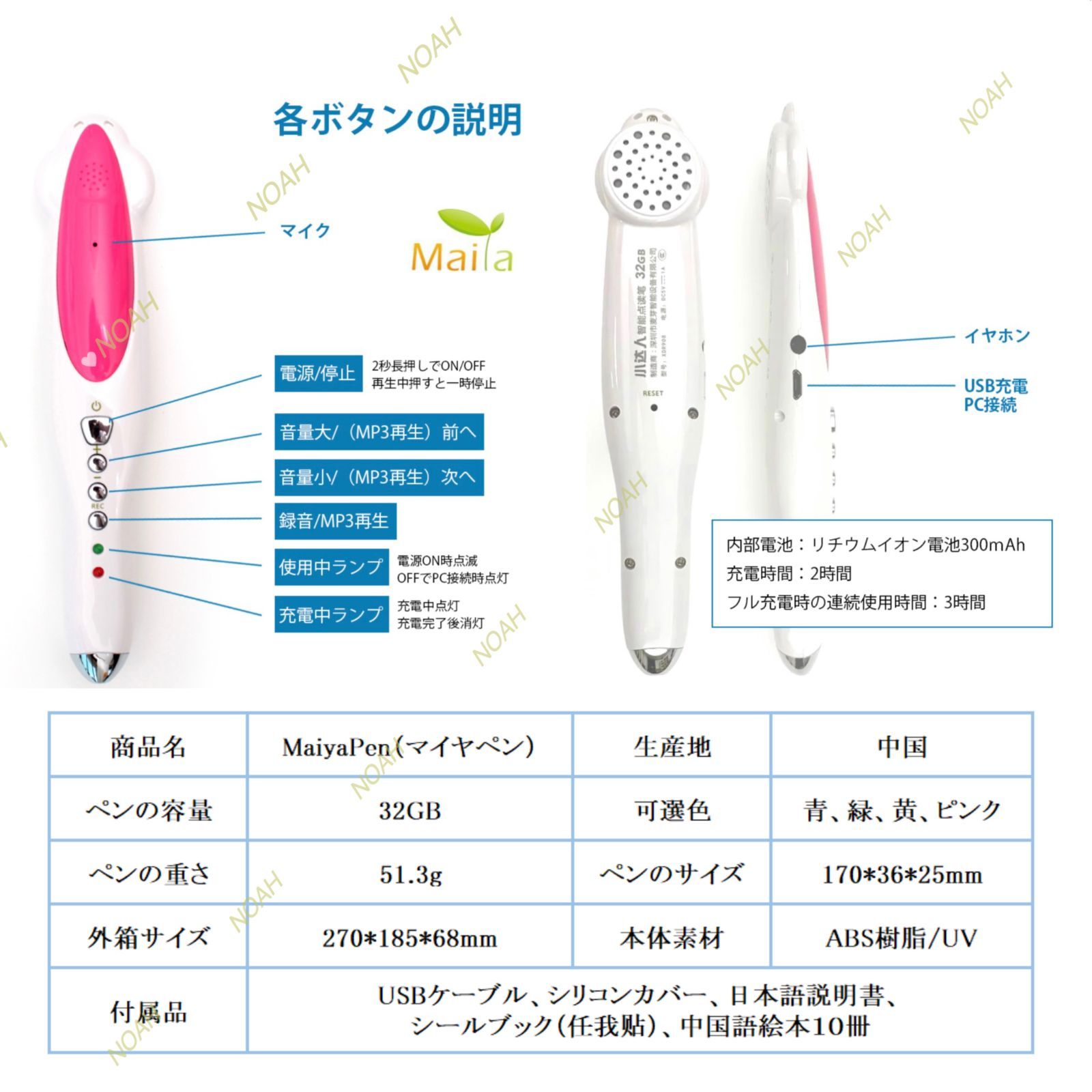 新品】Sight word readers & maiyapen お得セット サイトワード