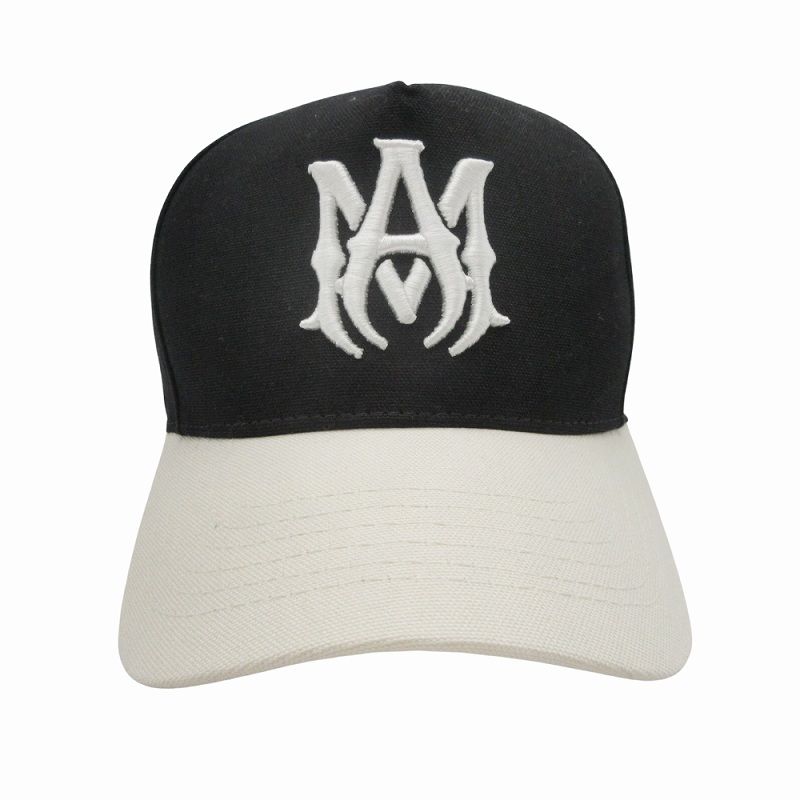 極美品 24AW アミリ AMIRI MA Logo Canvas Cap ロゴ キャンバス