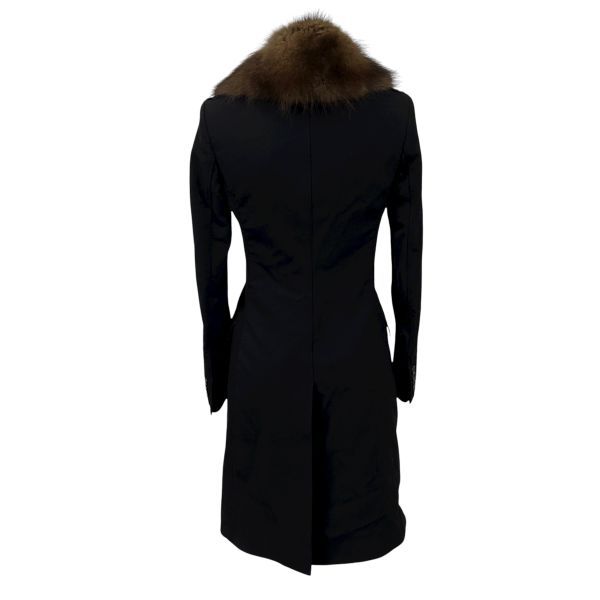 プラダ　コート 楽天市場】PRADA プラダ コート ダウン アウター ネイビー 紺 38