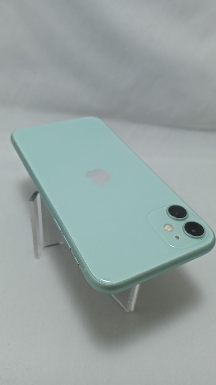 動作確認済！ iPhone11 A2221 128GB 本体 グリーン SIMフリー 