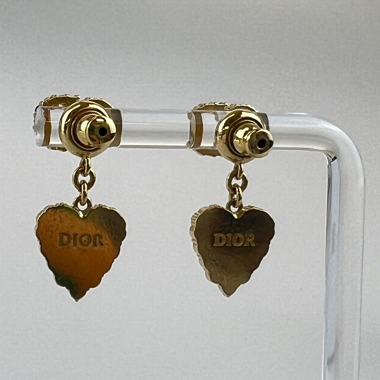 極美品 DIOR ディオール クレール ディー リュヌ ピアス ライン