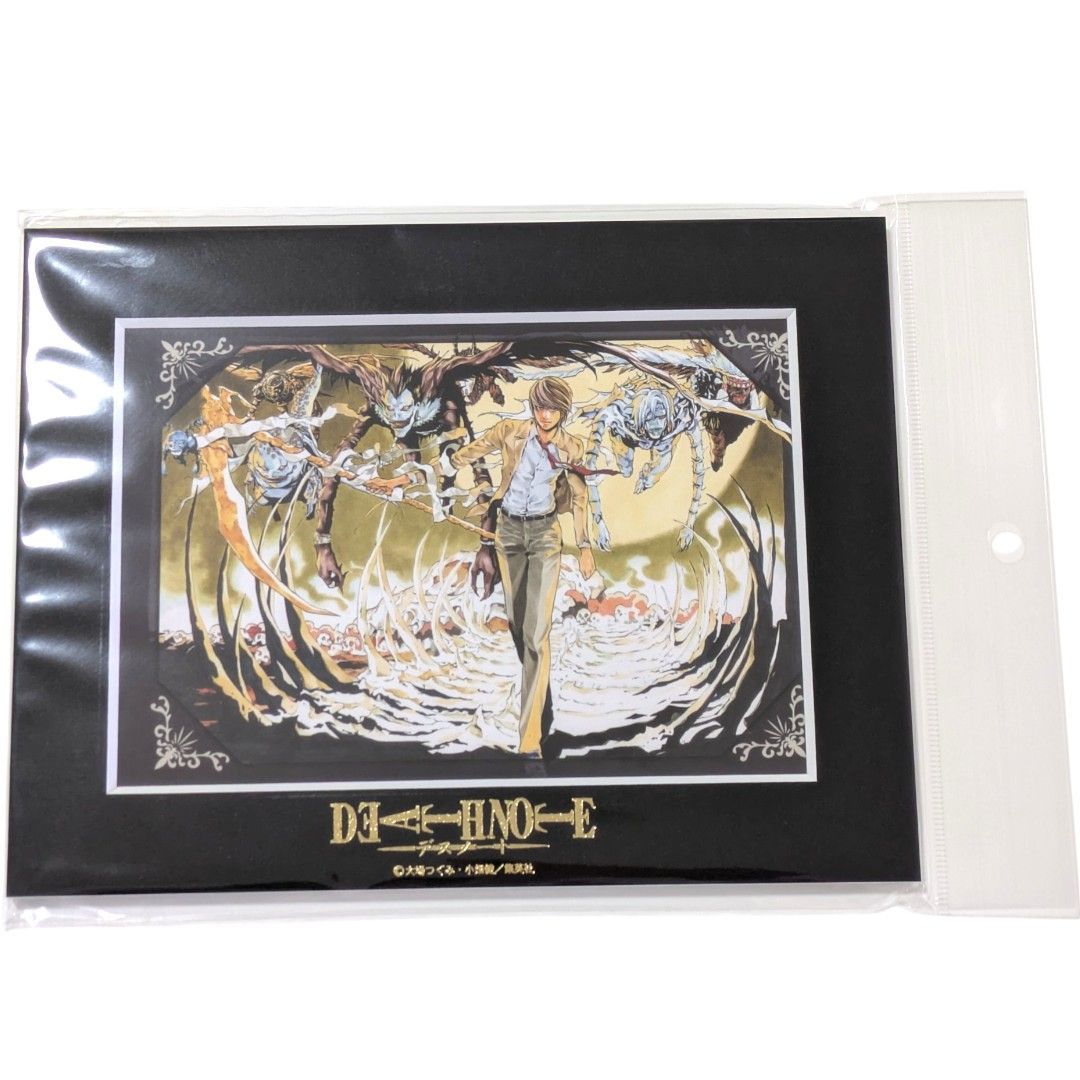 新品キャラファインマットDEATHNOTEデスノート ポップアップストア キャラファインマット 縦 DEATH NOTE POP UP SHOP デスノート