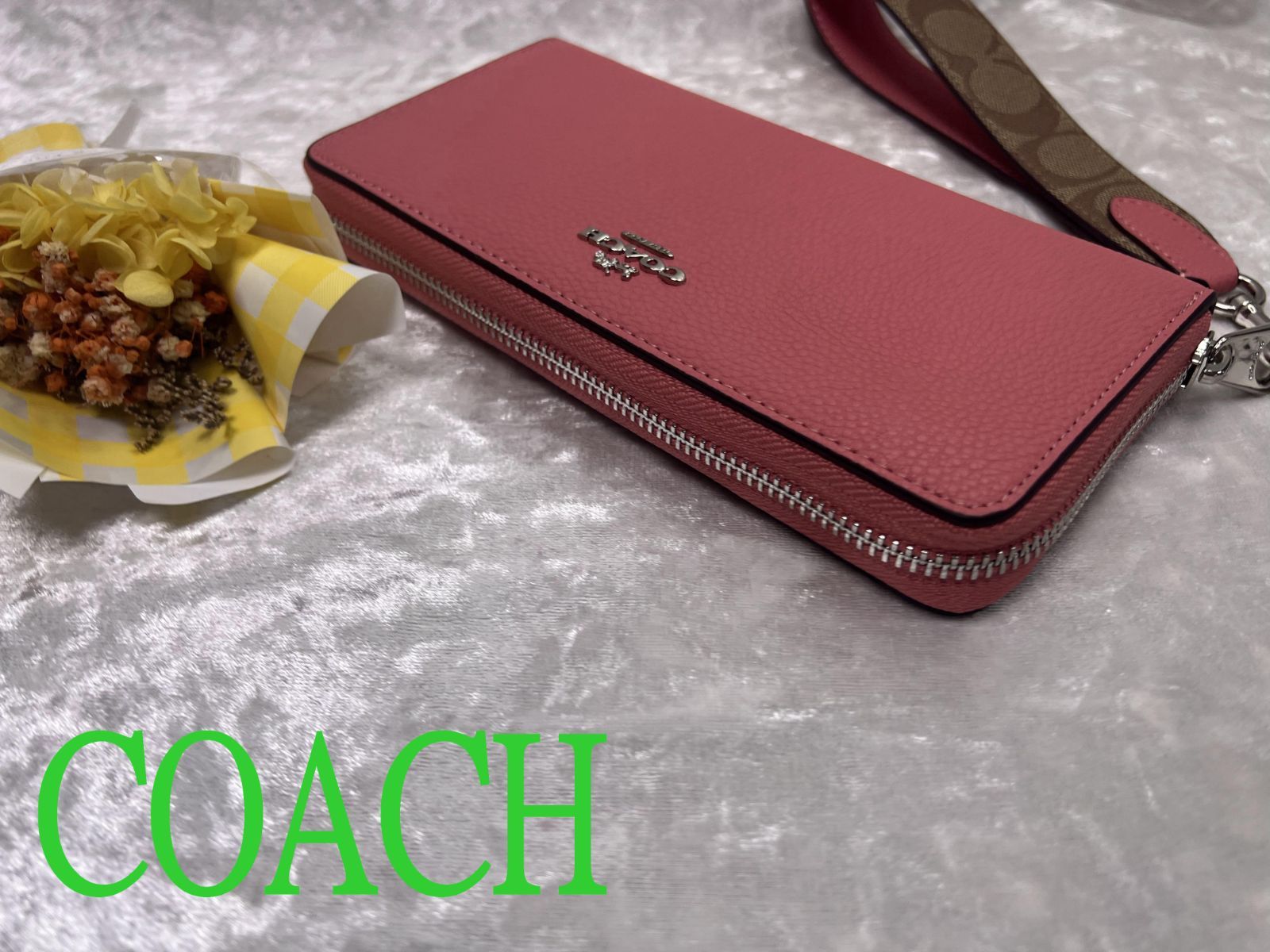 COACH 財布 コーチ 長 財布 ロング ジップ アラウンド ウォレット 