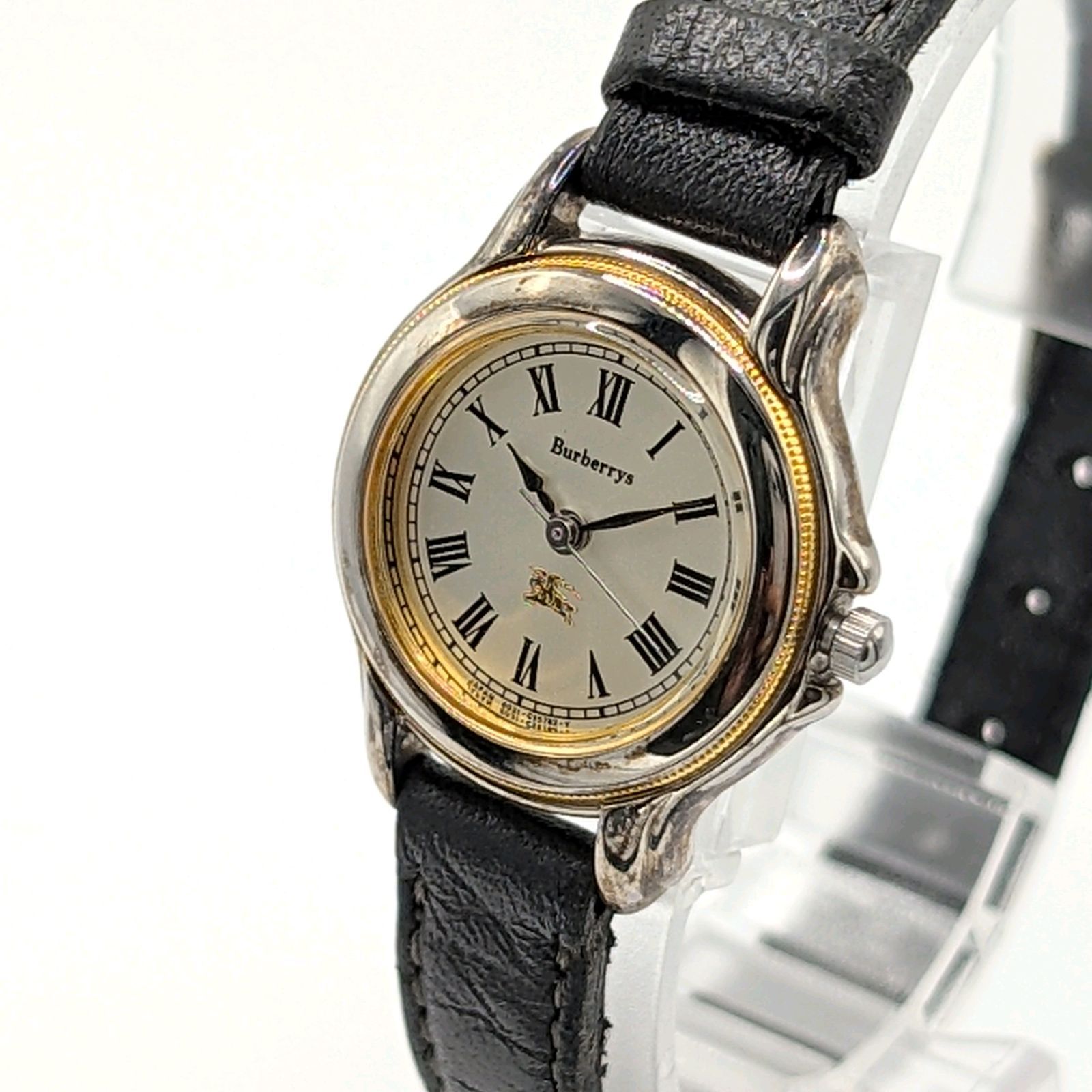 Burberrys Burberry Watch quartz Ladies Silver Dial Gold Y2K Y2K 