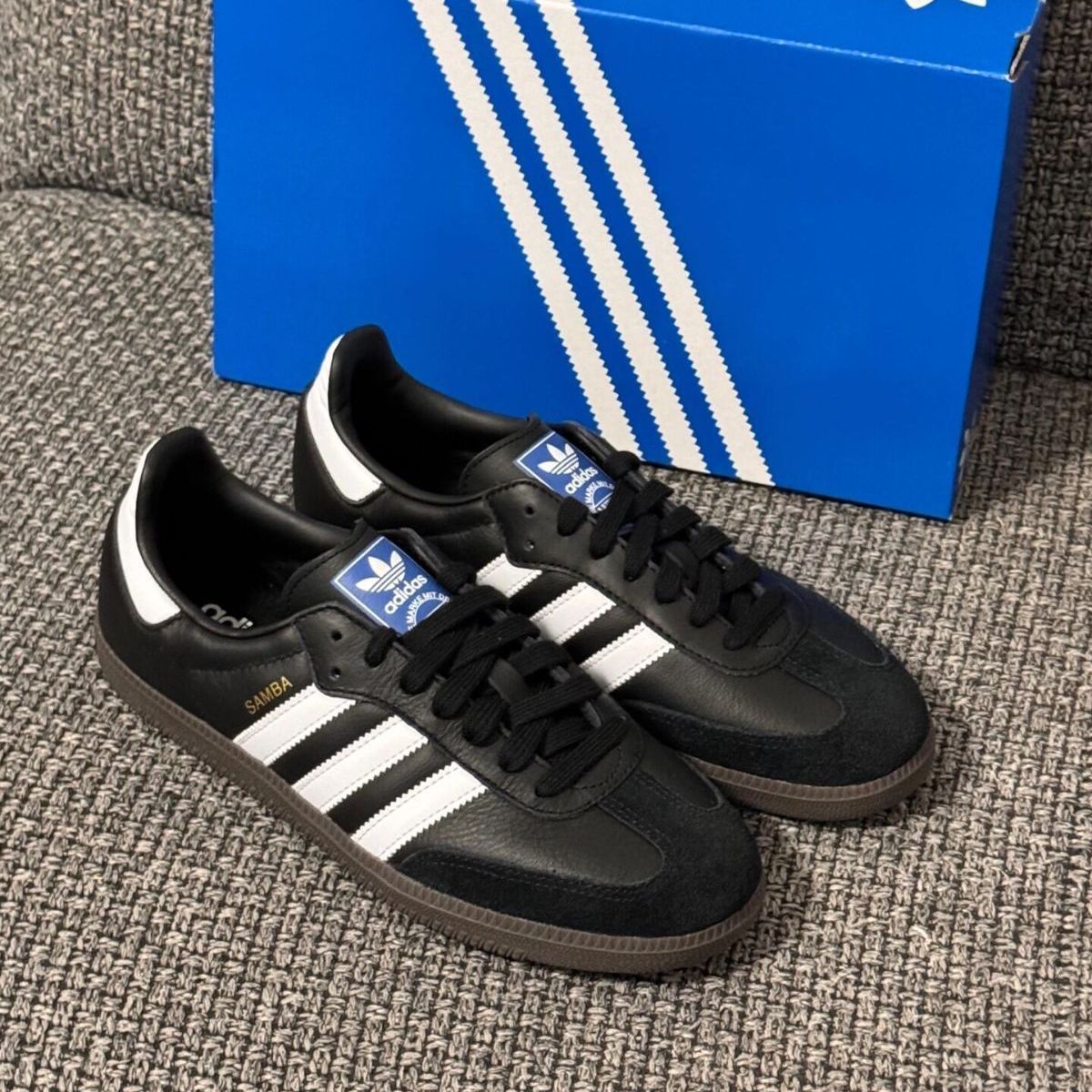 値下げします 新品未使用 adidasアディダス サンバ Samba OG ブラック White Gum Adidas Originals Samba black 男女兼用 並行輸入品