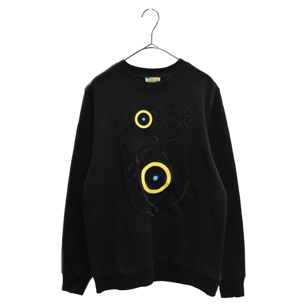 LOEWE (ロエベ) 21AW Embroidered Sweatshirt in Cotton コットンエン ...