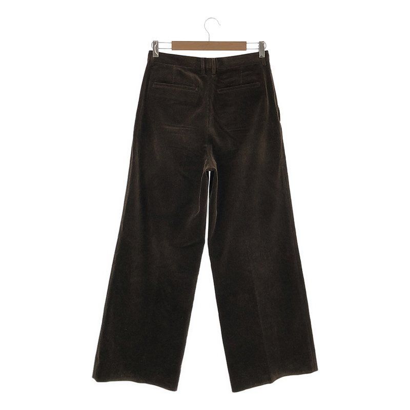 美品】 AURALEE / オーラリー | WASHED CORDUROY WIDE SLACKS 