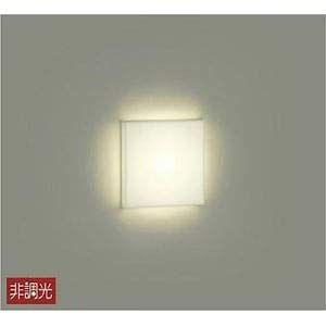 在庫処分 埋込穴□50 LED内蔵 電球色 LED足元灯 電気工事必要 DAIKO ホワイト 大光電機 DBK-37402
