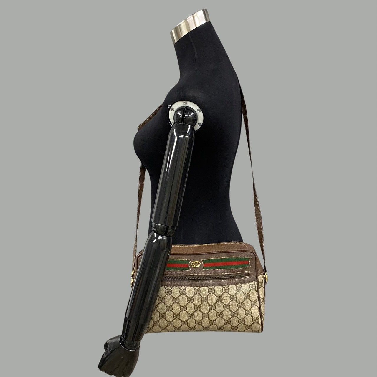 希少✨グッチ　ヴィンテージ　ポーチ　シェリーライン　レザー　黒 楽天市場】【中古】 GUCCI/グッチ オールドグッチ シェリーライン