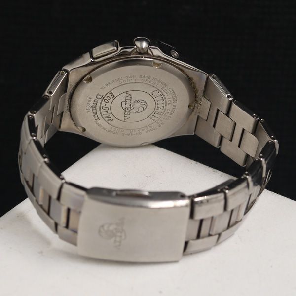 シチズン エコドライブ アテッサ H410-T003788 ソーラー 白文字盤