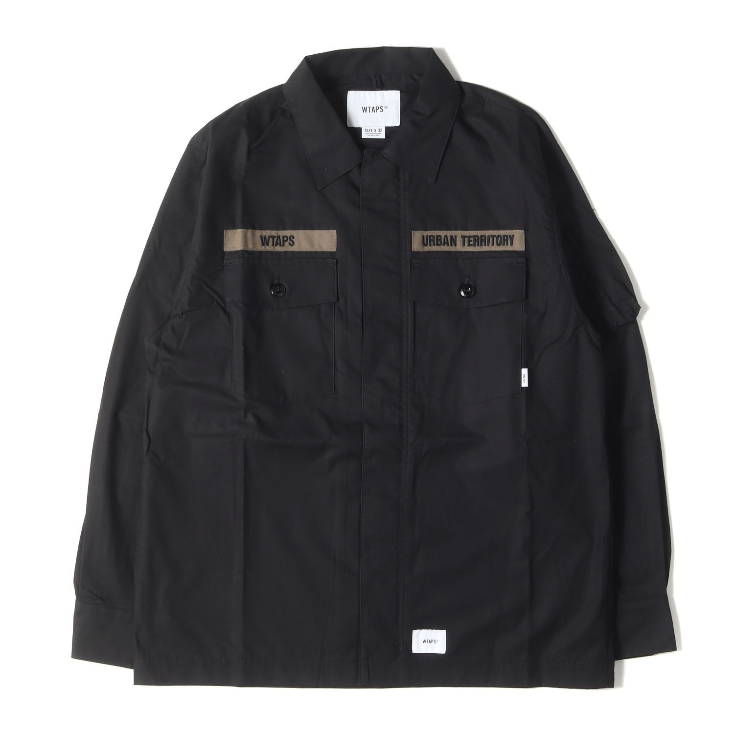 WTAPS ダブルタップス   21ss FLYERS LS 新品 WTAPS ダブルタップス シャツ サイズ:M 21SS ミリタリー