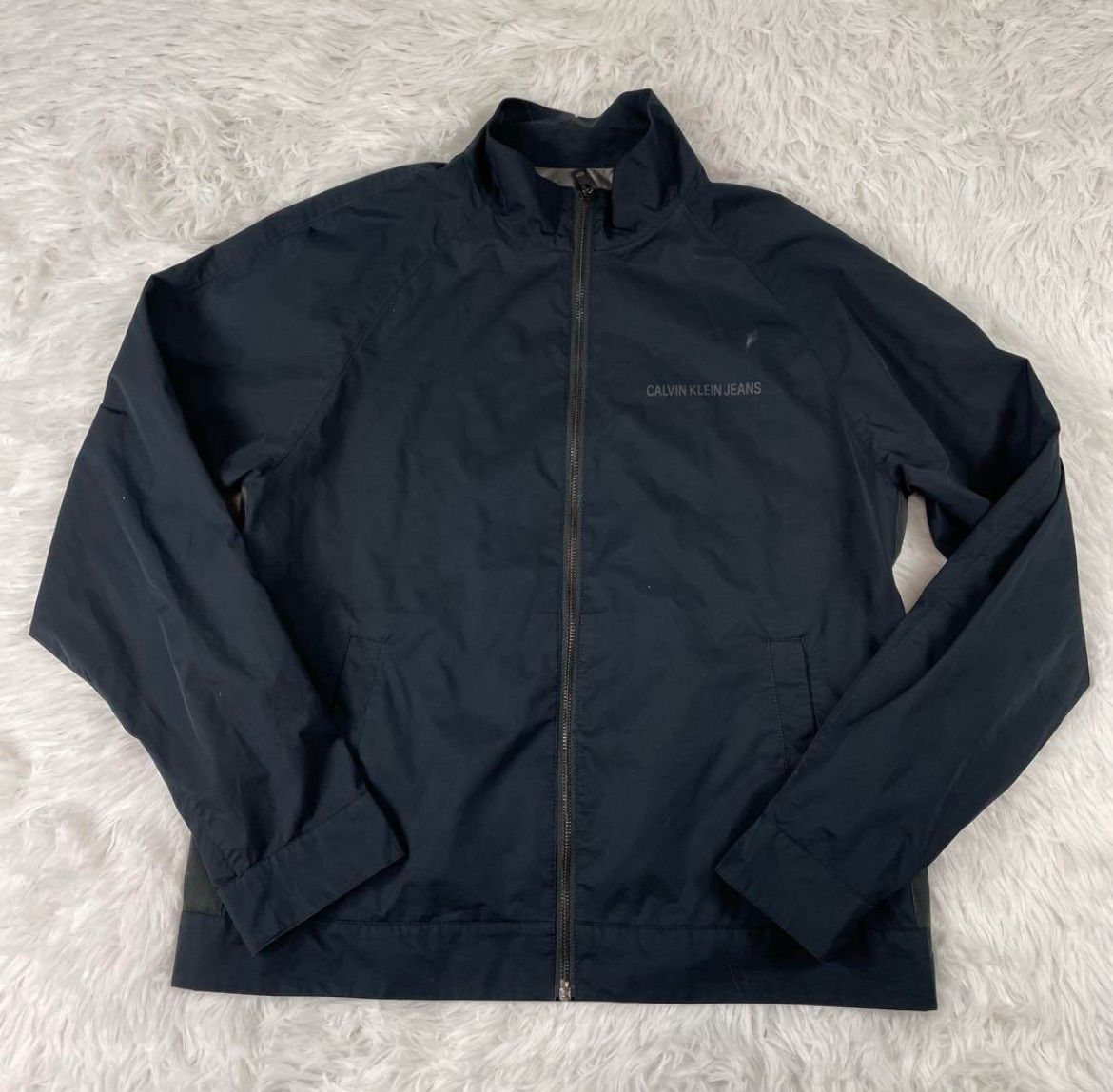 Calvin Klein Jeans カルバンクライン ナイロンジャケット Mジップ