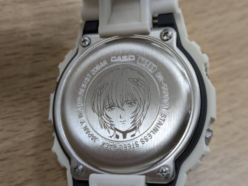 EL6】極美品 G-SHOCK DW-5600VT 新劇場版:序 綾波レイモデル