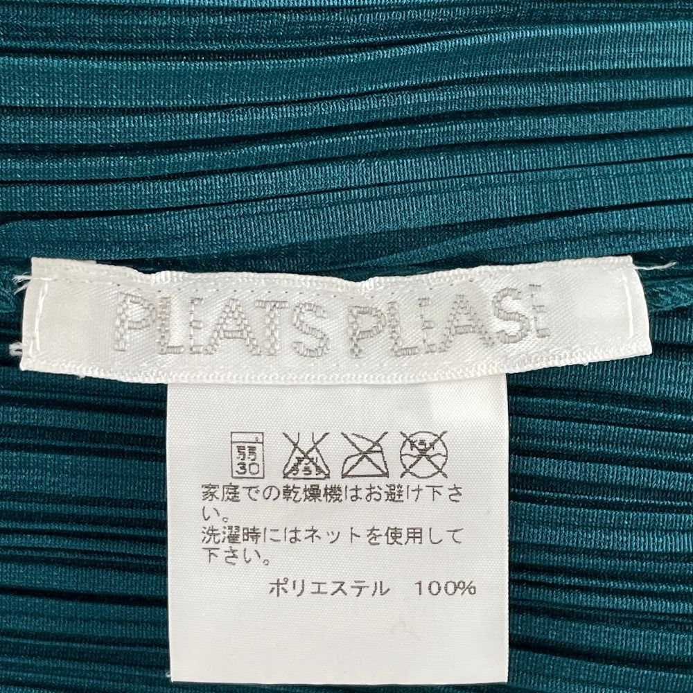 PLEATS PLEASE プリーツプリーズ ｸﾞﾘｰﾝ PP43-JT128 ﾉｰｽﾘｰﾌﾞ ﾜﾝﾋﾟｰｽ 3