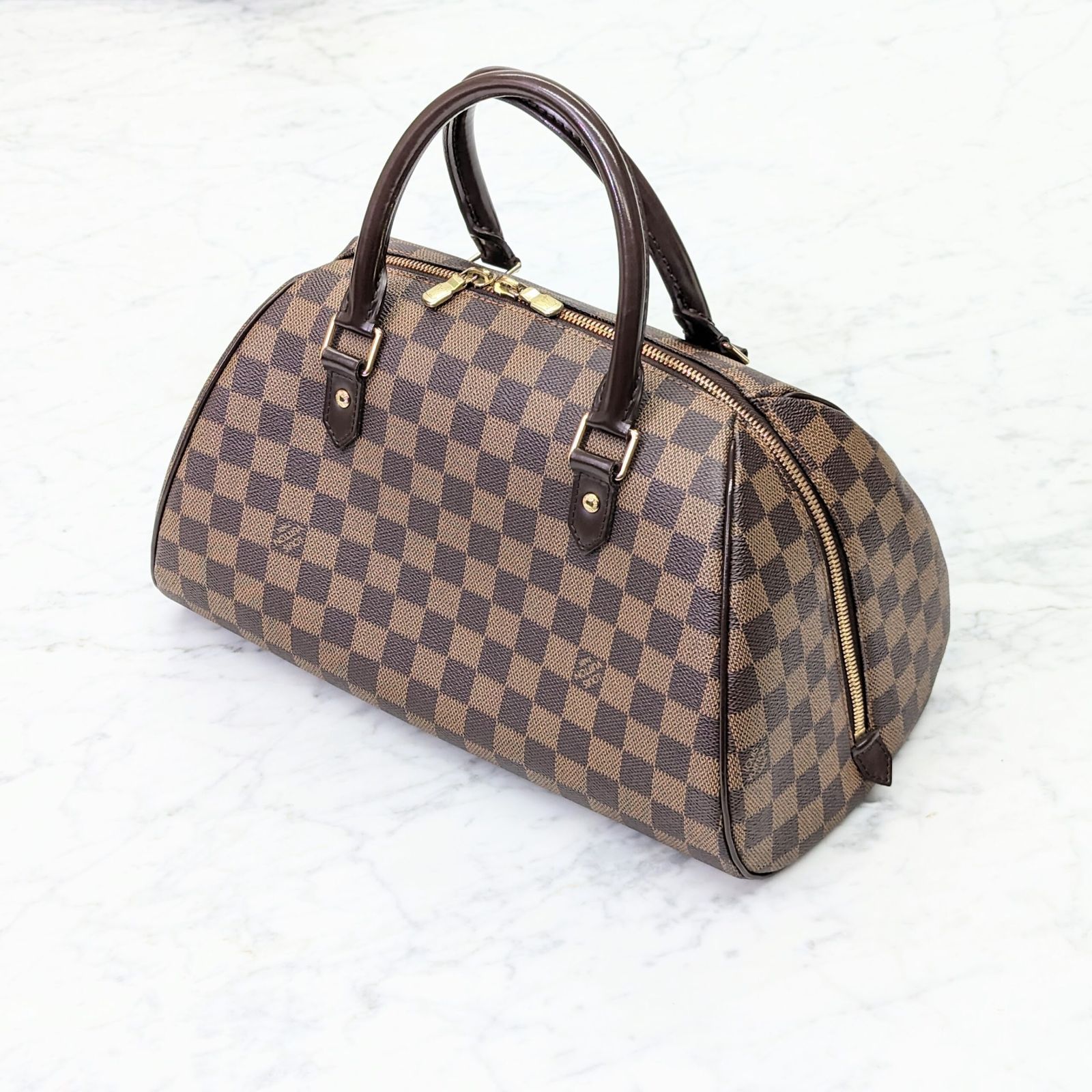 LOUIS VUITTON ルイヴィトン ダミエ リベラ MM ハンドバッグ-