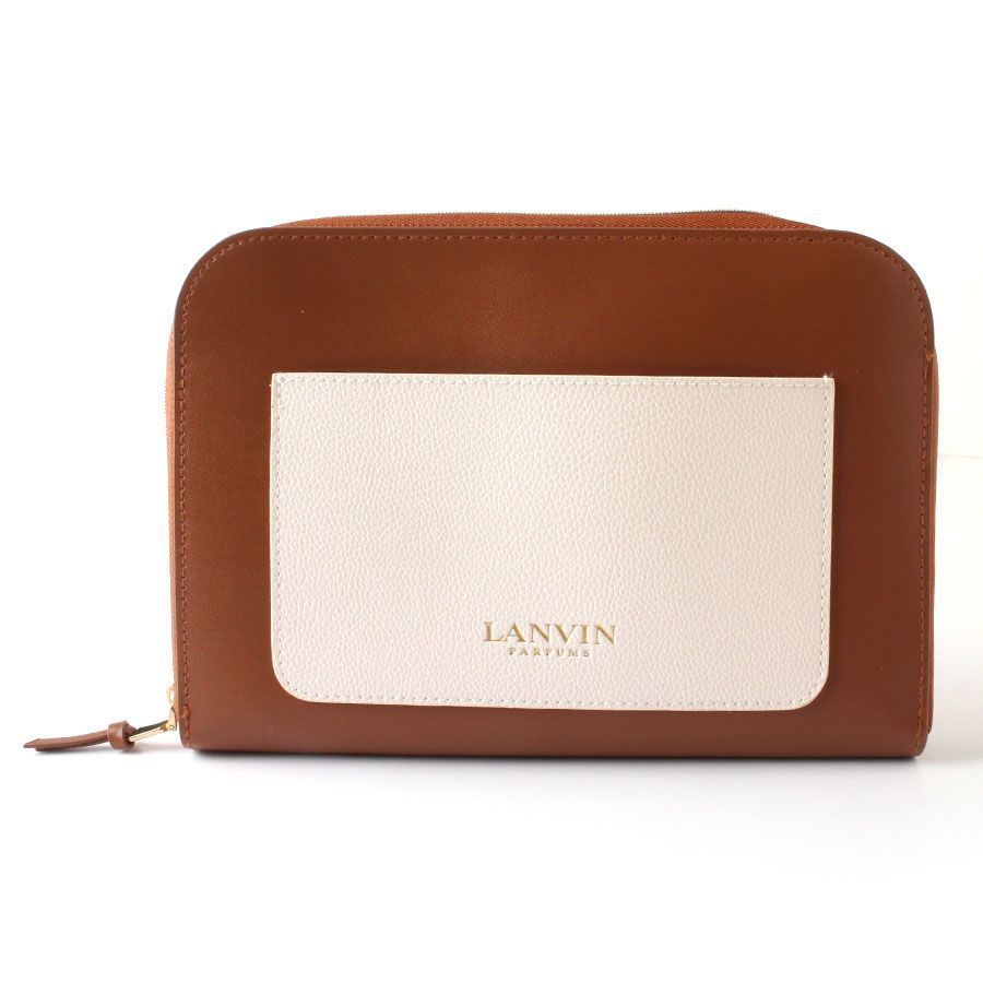 MOD25147 未使用 LANVIN ランバン トルコ航空 ポーチ ビジネスクラス