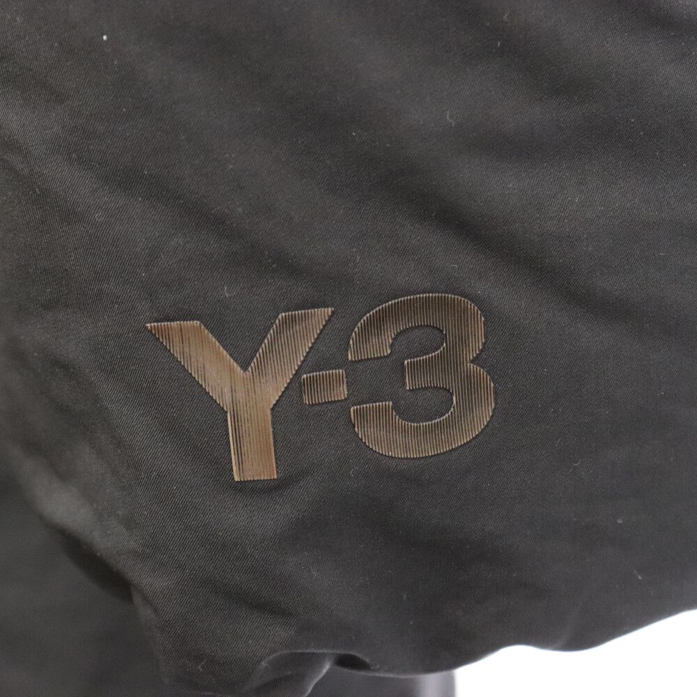 Y-3 (ワイスリー) CH2 SUEDED POLY DOWN JACKET スエードポリダウン ロングダウンコート HB3335 ブラック