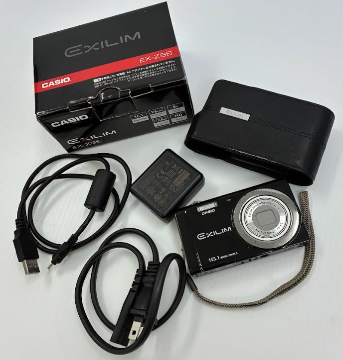 CASIO EXILIM EX-ZS6 ブラック デジタルカメラ