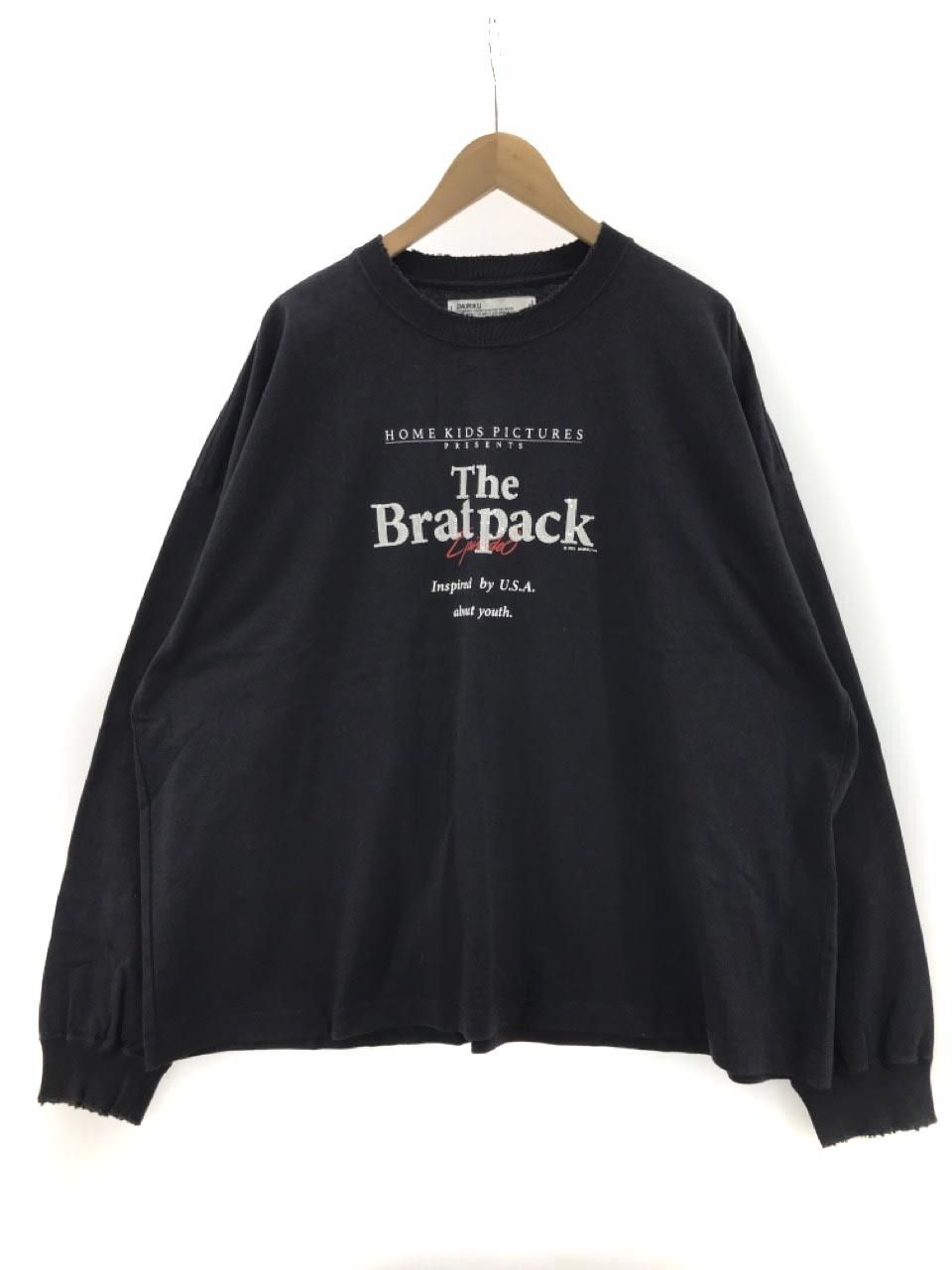 DAIRIKU 21AW Brat pack Spangle Tee F ブラック - メルカリ