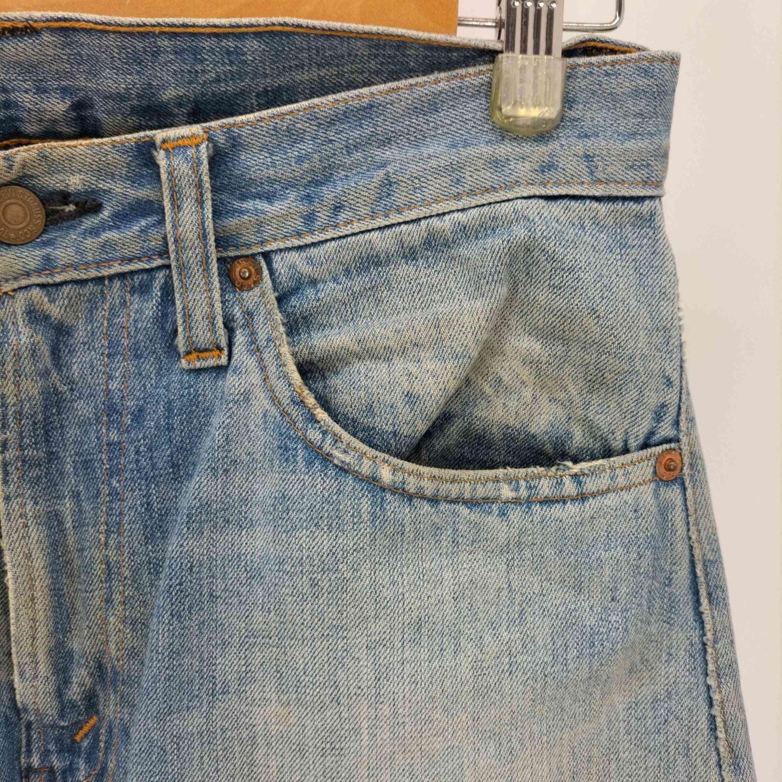 W34L32 90sリーバイス505 タロンジップ USAバレンシア工場製