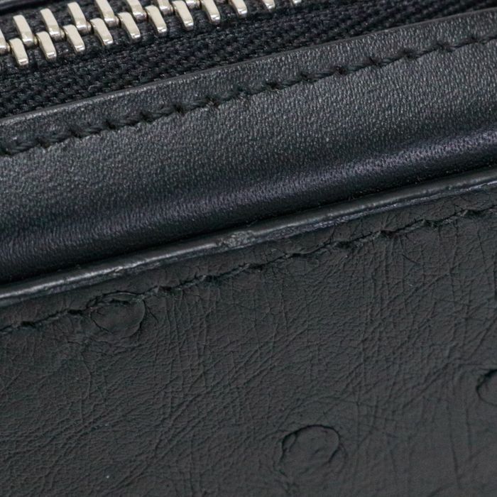 ルイヴィトン LOUIS VUITTON ジッピーXL オーストリッチ (レザー  