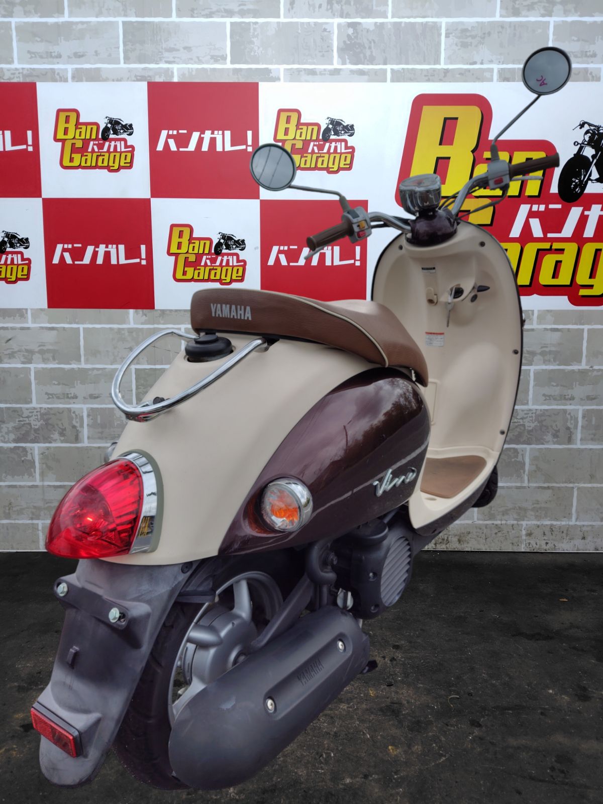 ヤマハ　YAMAHA　ビーノ　デラックス　VINO　　10384km　SA37J　 一部無料配送有　原付　バイク　バンガレージ京都