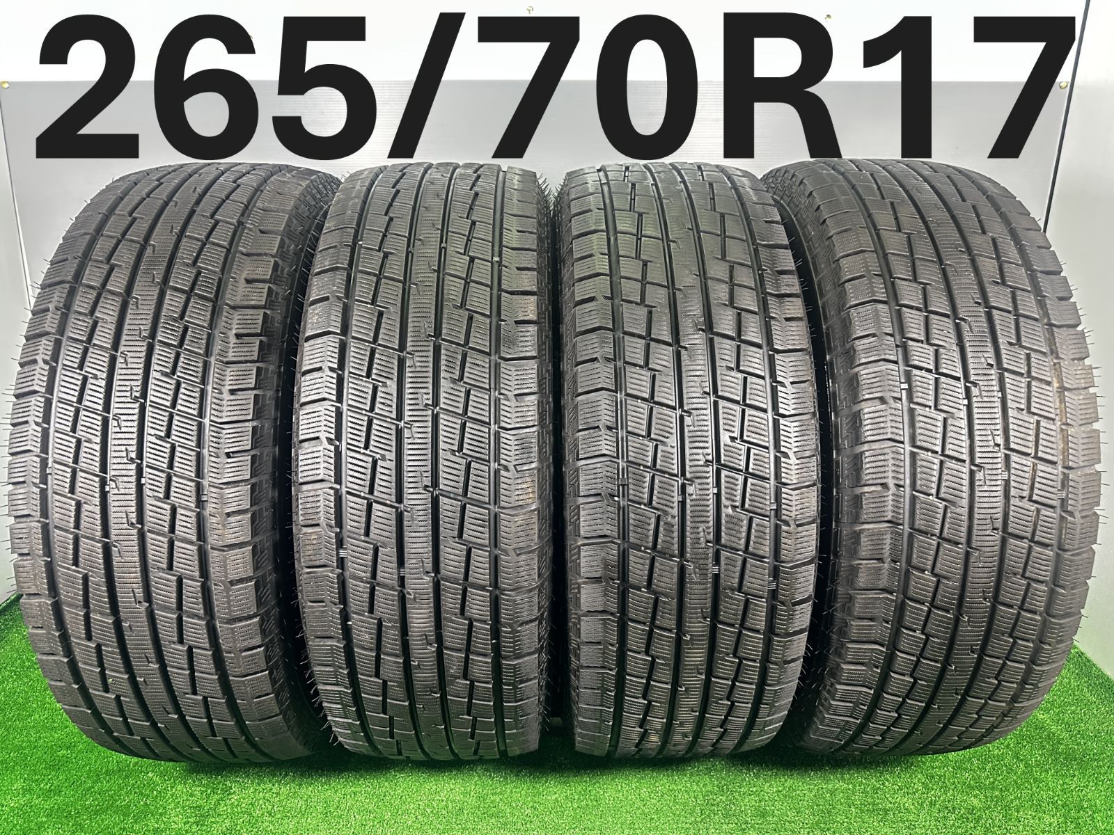 265|70R17 GRIPMAX GRIP ICE X SUV 4本 冬タイヤ スタッドレス TA258