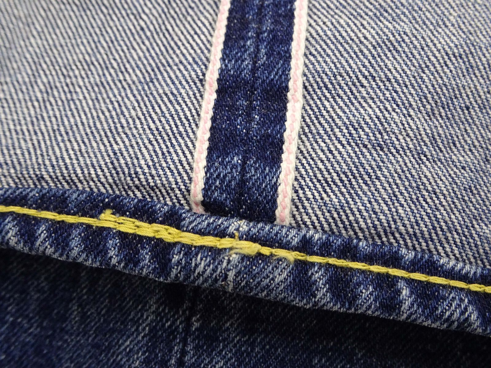 シュガーケーン SUGAR CANE デニムパンツ 1947モデル レギュラーストレート 14.25oz セルビッチデニム エイジング加工 中古加工 スタンダードジーンズ SC41947 インディゴエイジング 新品 SC41947SW-429