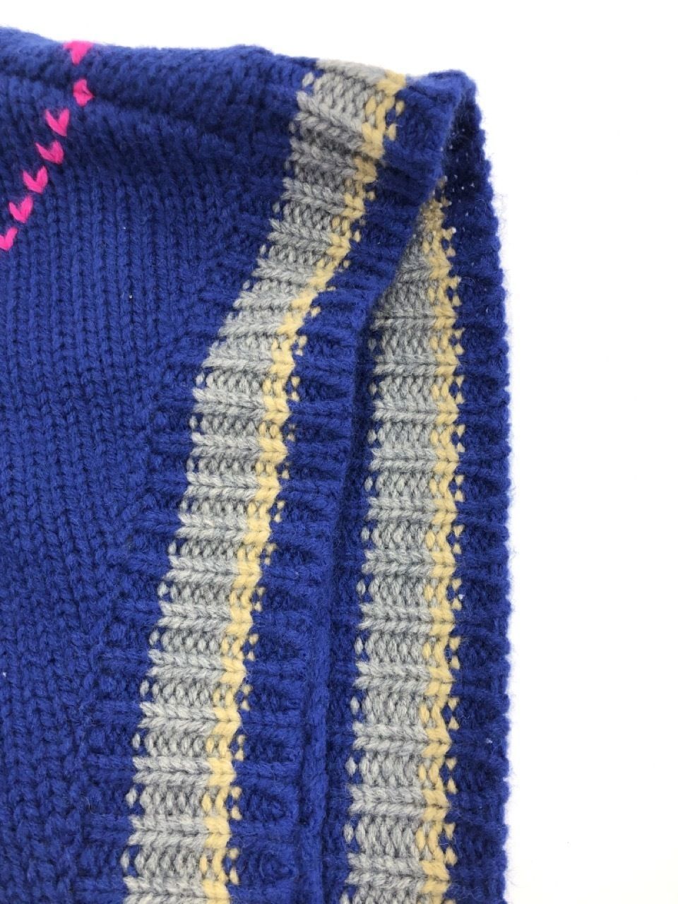 kudos 21AW HEART CROSS KNIT VEST - ブルー - メルカリ 