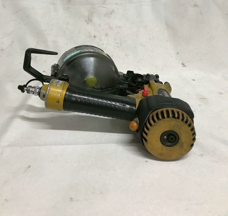 北見市発】ヒタチ HITACHI 日立 高圧ロール釘打機 NV50HMJ 50mm 黄色