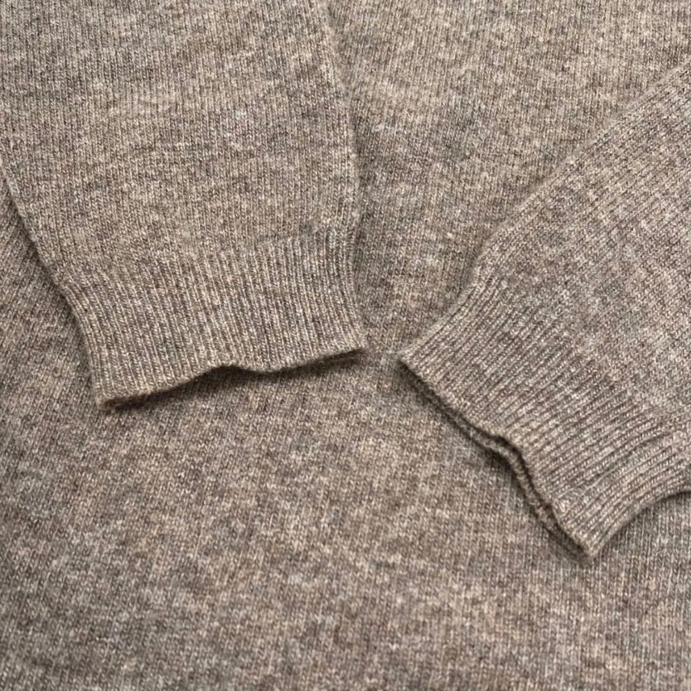 HERMES エルメス ニット タートルネック セーター グレー