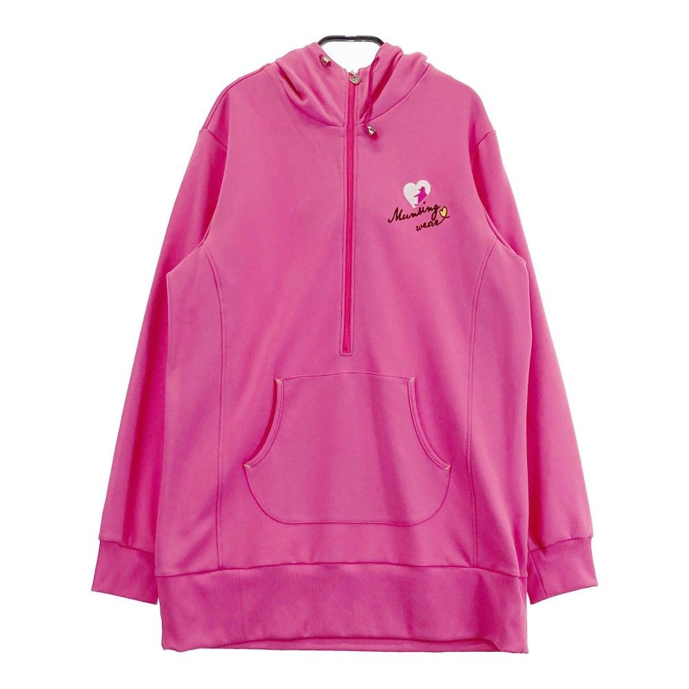 マンシングウェア ピンク フルジッパー L マンシングウェア ピンク フルジッパー L