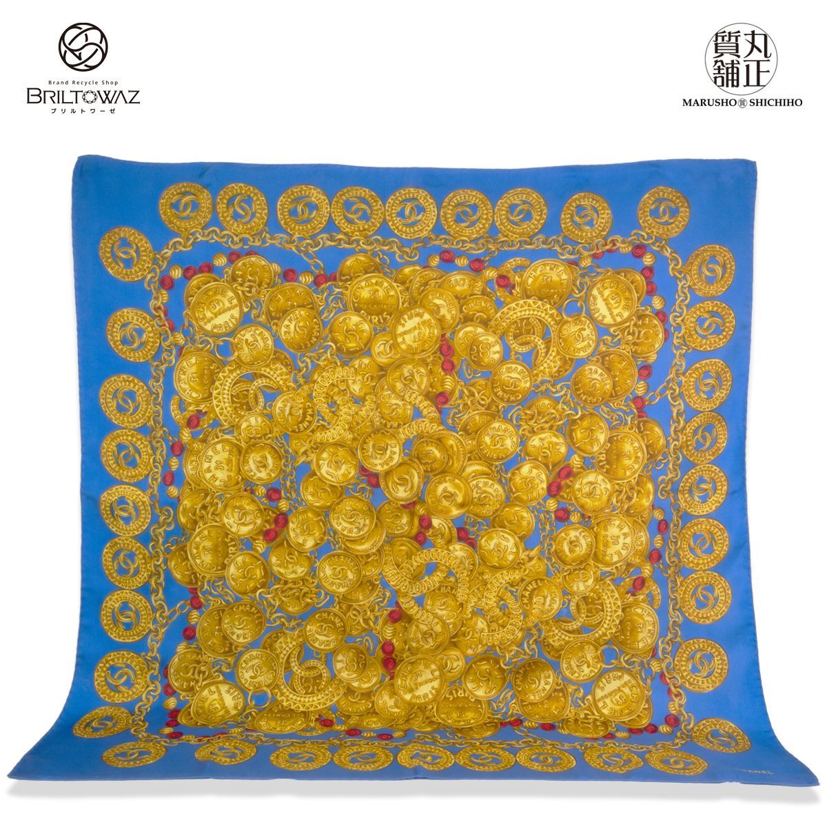 CHANEL 【中古】｜CHANEL シャネル スカーフ マトラッセ柄