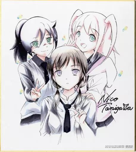 西位輝実 複製色紙 ジョジョの奇妙な冒険 ジャンプフェスタ2017