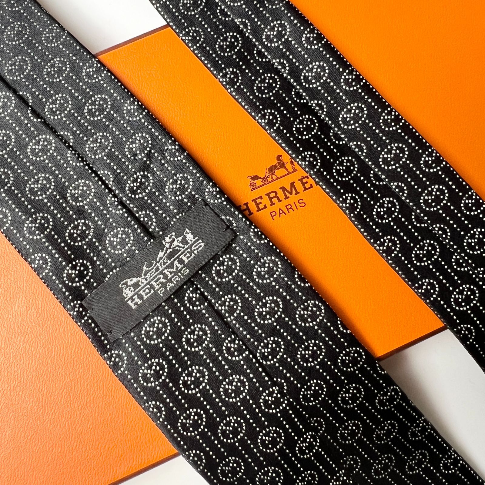 【美品】HERMESネクタイ 楽天市場】HERMES エルメス ネクタイ TIE メンズ フランス製