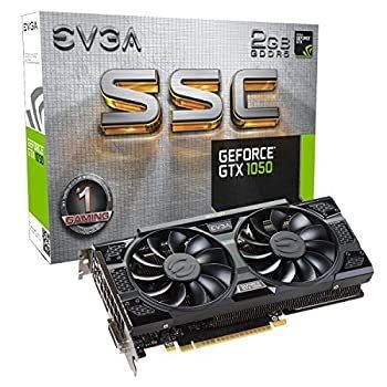 【中古】EVGA GeForce GTX 1050 SSC GAMING ACX 3.0 2GB GDDR5 DX12 OSD Support (PXOC) (02G-P4-6154-KR) w/ Free Rad Rodgers Game: EVGA web