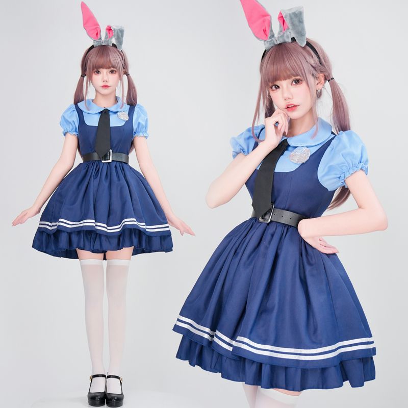 ポリス風 コスプレ ハロウイン アニメコスプレ 大人 コスプレ衣装