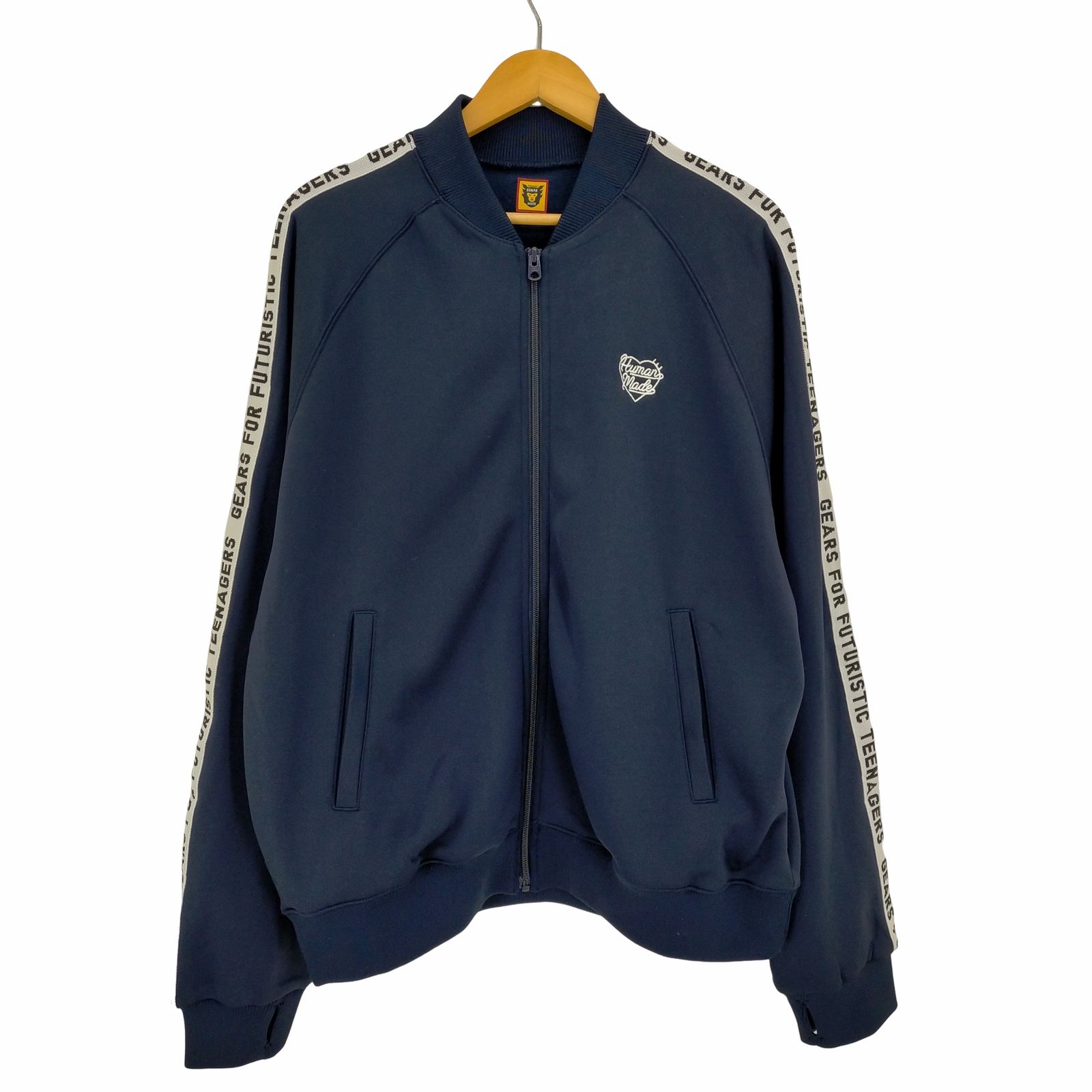 トップス humanmade 23AW TRACK JACKET Navy HUMAN MADE TRACK JACKET – HUMAN MADE Inc.