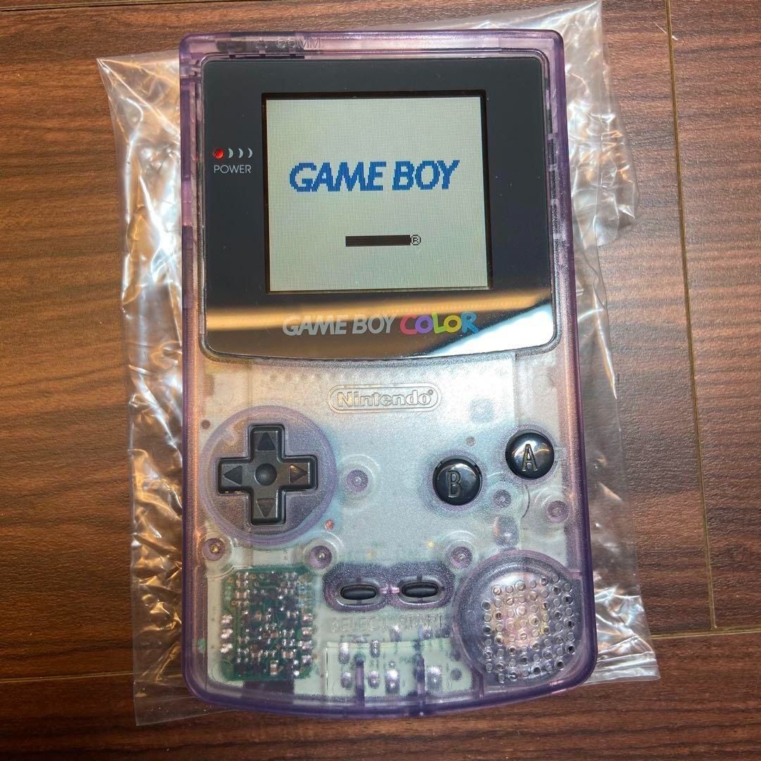 ゲームボーイ クリアパープル
