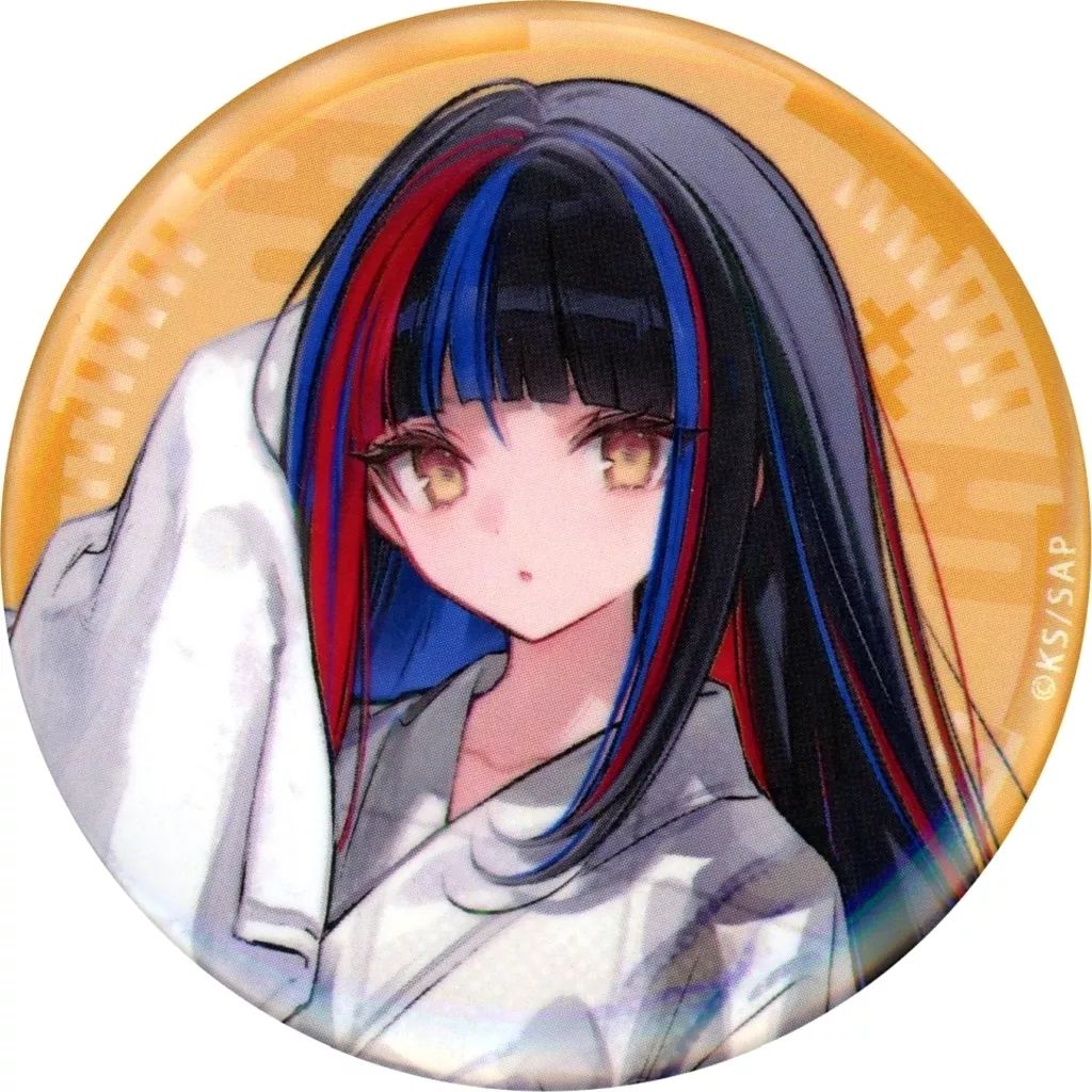 中古】バッジ・ピンズ 朝主派流(等身) 「神椿市建設中。×極楽湯・RAKU