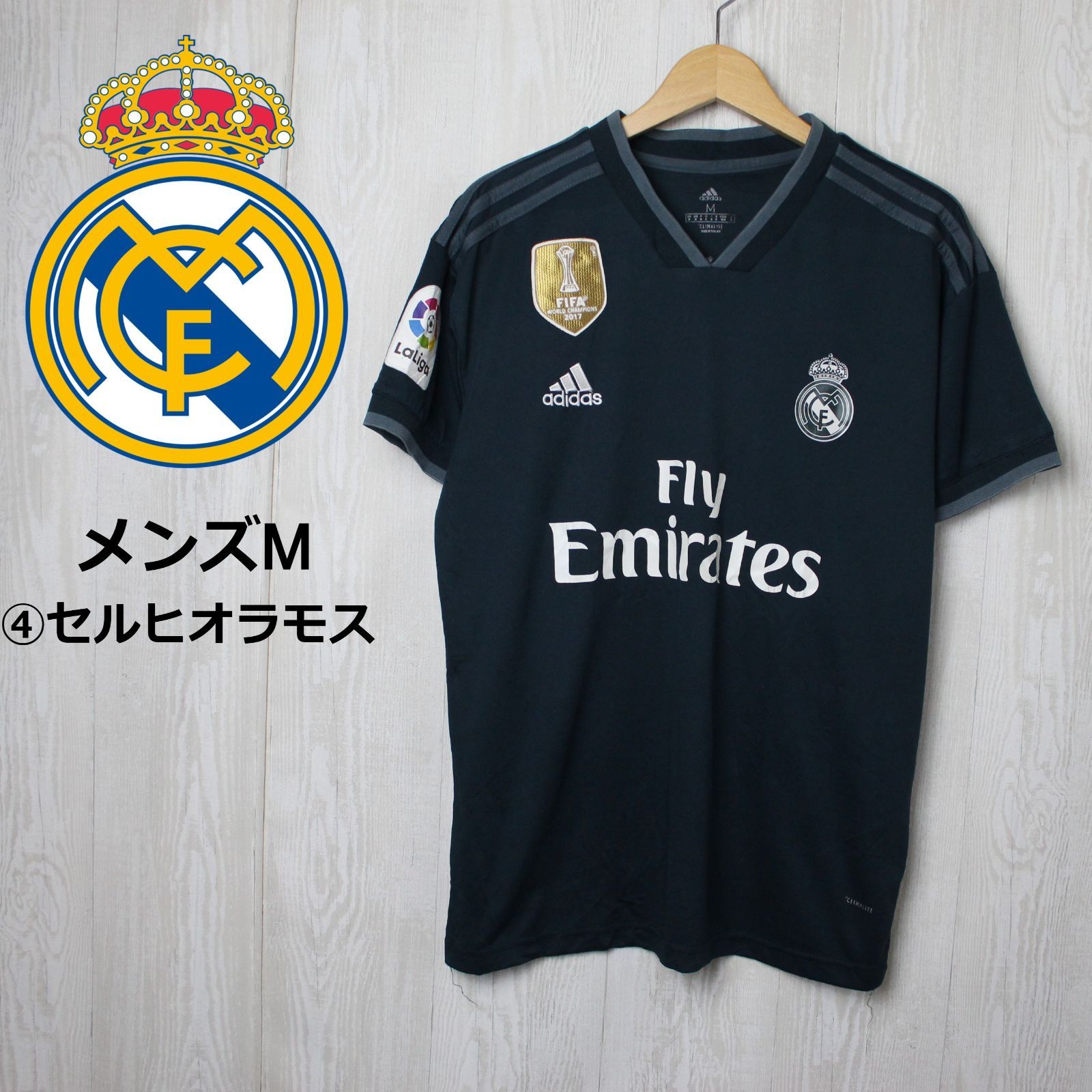 海外輸入】レアルマドリード サッカーユニフォーム M 18/19