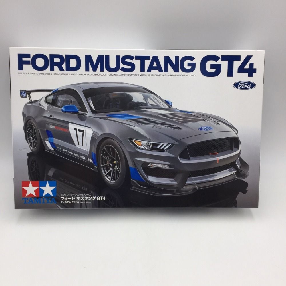 未組立 TAMIYA 1/24 スポーツカーシリーズ FORD MUSTANG GT4 フォード