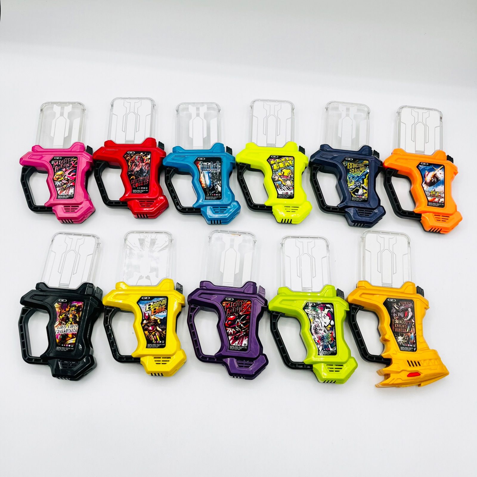 全てDX版・メイン5ライダー分】 DXライダーガシャットケース DX