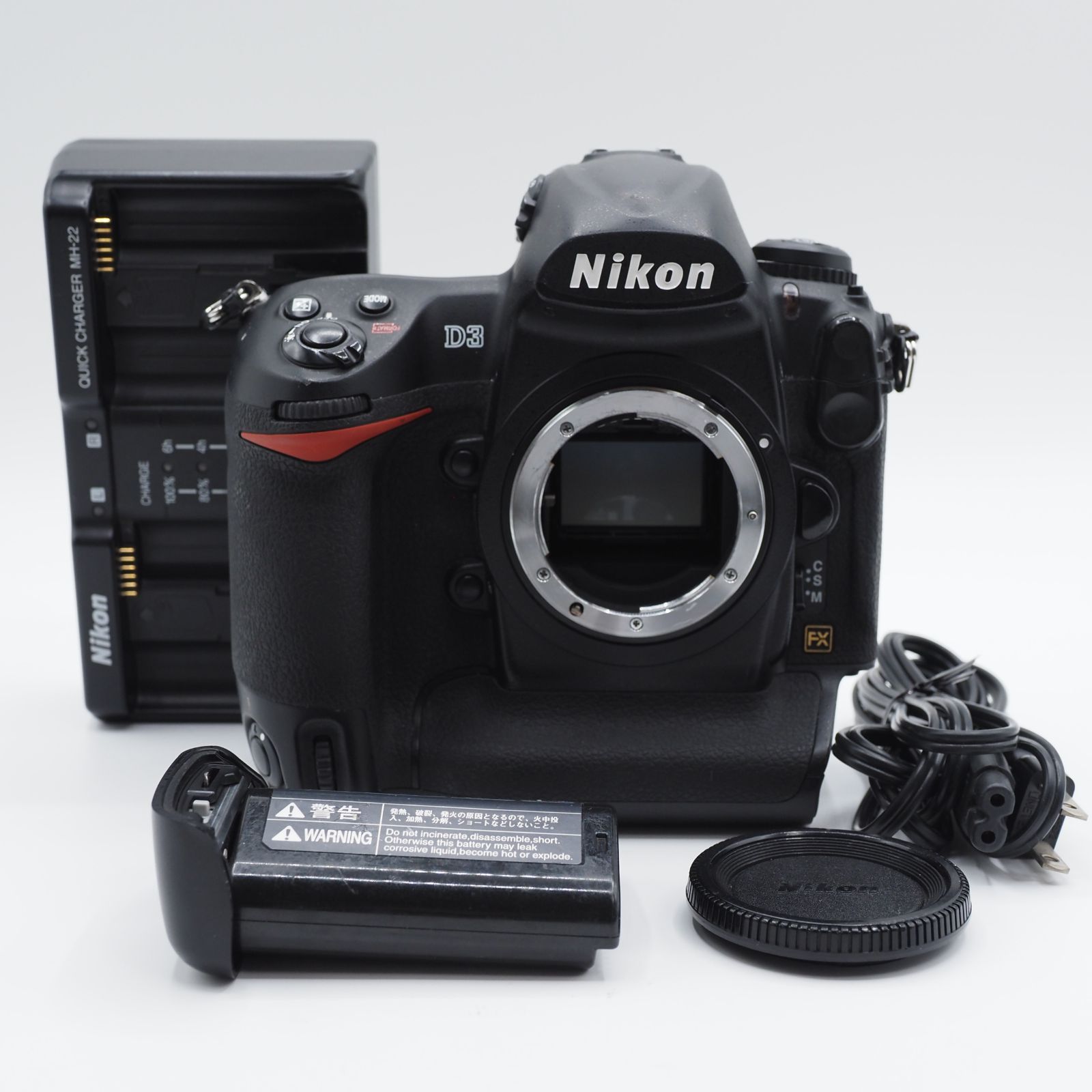 ☆ショット数64,286回・美品☆ Nikon ニコン デジタル一眼レフカメラ D3 #2448 - メルカリ