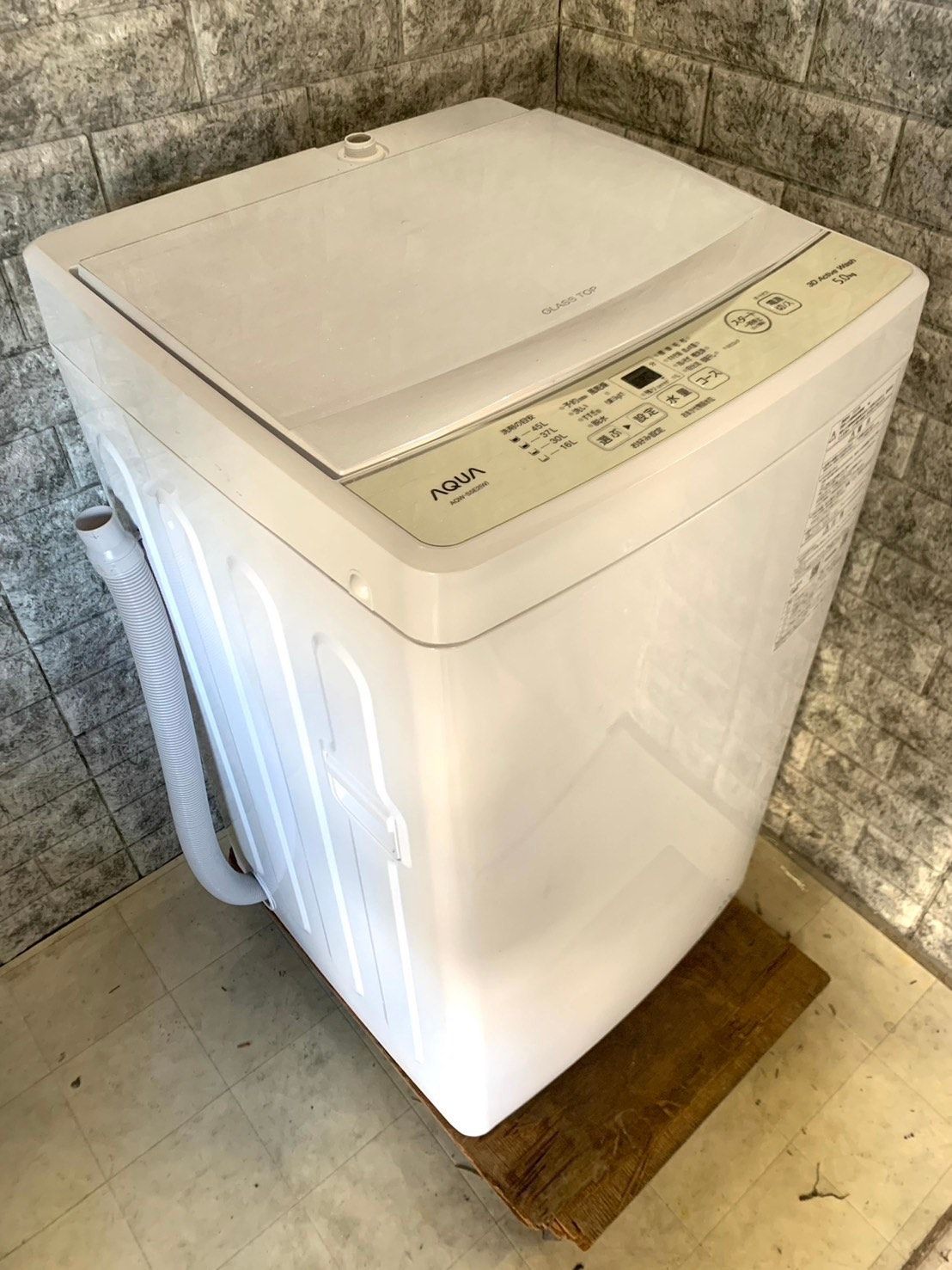 全国送料無料★3か月保障付き★洗濯機★2023年★アクア★AQW-S5E2★S-593 全国送料無料☆3か月保障付き☆洗濯機☆2023年☆アクア☆AQW-S5E2☆S-593