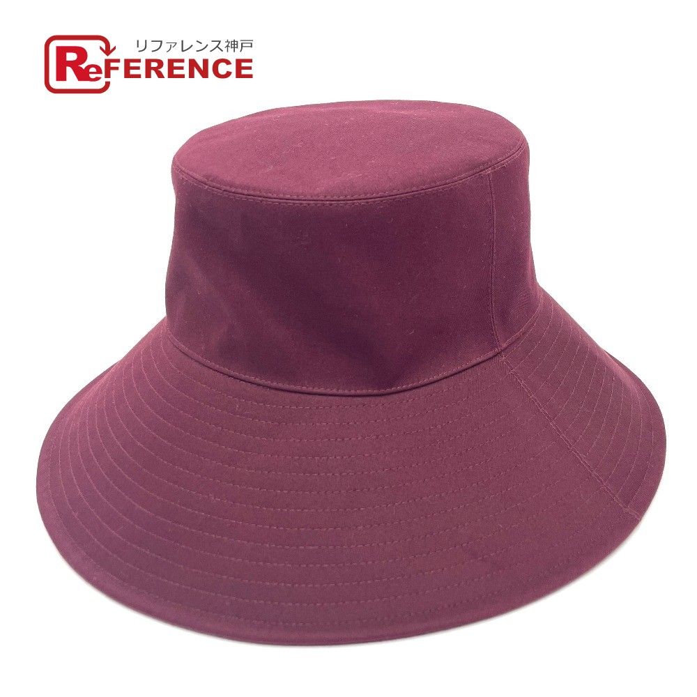 エルメス　ソルド　帽子 エルメス セリエ バケットハット 帽子 ソルド品 ハット ワイン