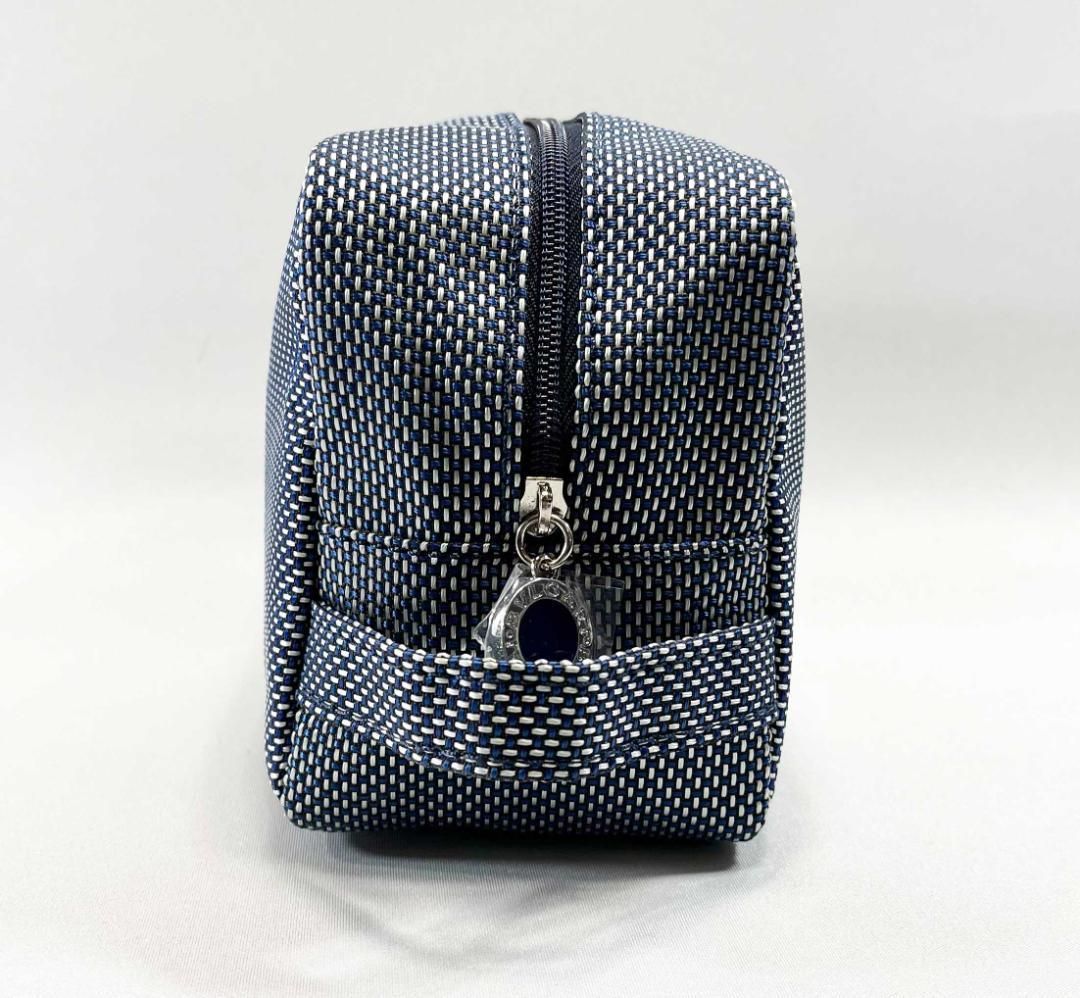 bvlgari ノベルティ　ミラー　ポーチ　未使用 bvlp6 新品未使用本物 BVLGARI ブルガリ ノベルティポーチ