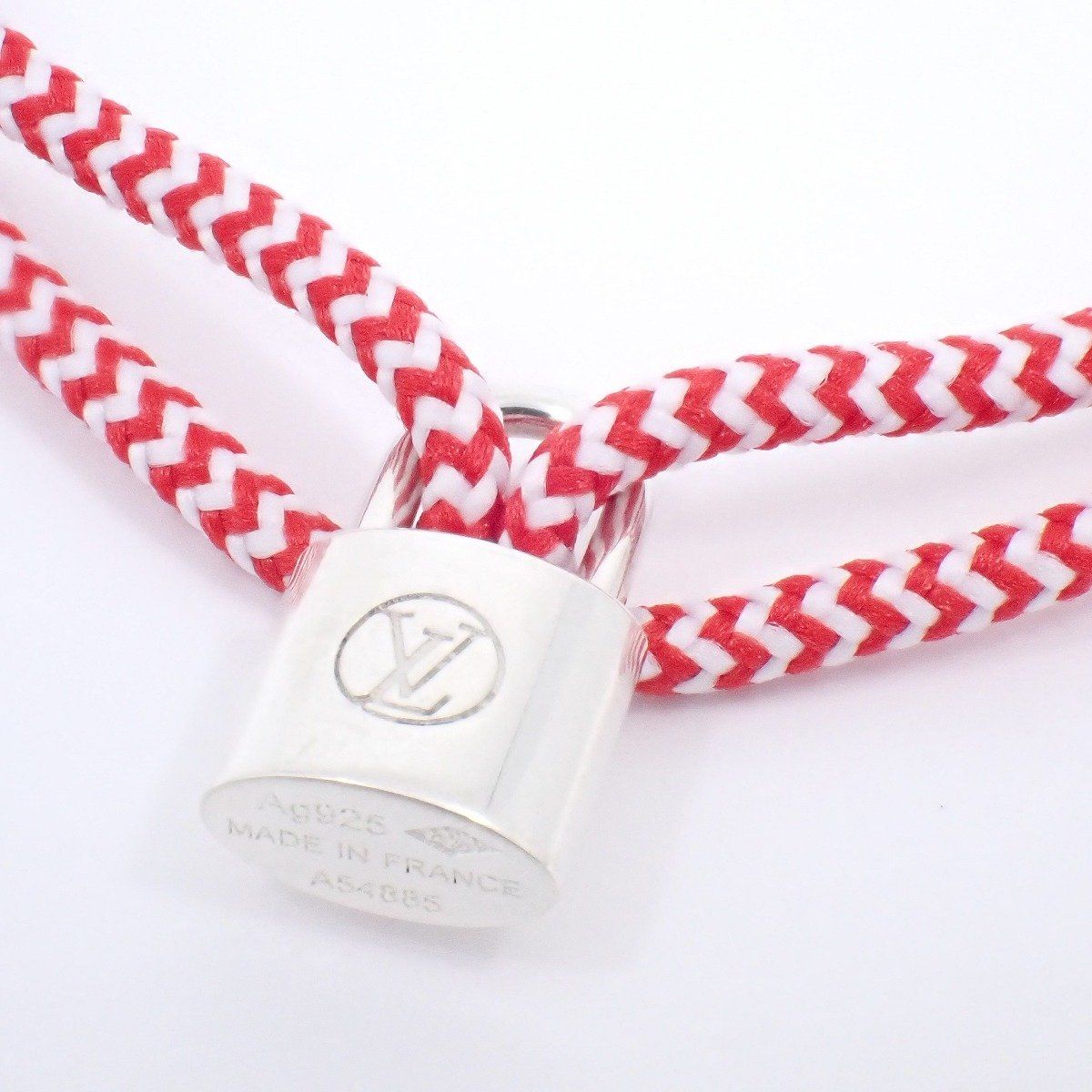 LOUIS VUITTON 赤 パテントレザー バングル キープイットカデナ LOUIS VUITTON ルイヴィトン ロックイット ソフィーターナー