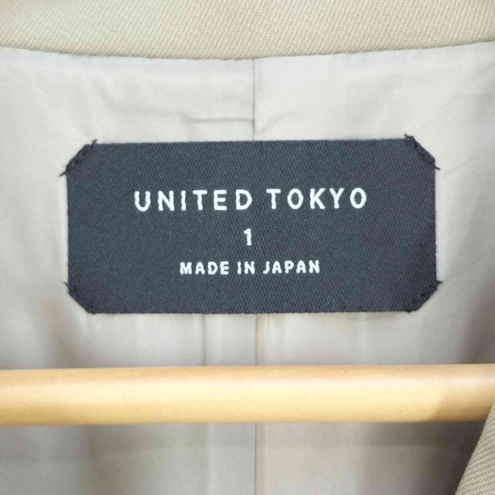 ユナイテッドトウキョウ UNITED TOKYO ダブルカラーベスト