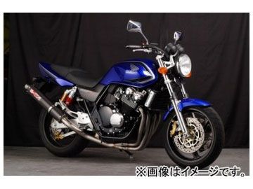 2輪 ヤマモトレーシング spec-A マフラー TI4-1 カーボン 品番：10410-11TCB ホンダ CB400SF VTEC 1999年～2007年